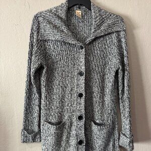Faded Glory Knit Button Up Long Cardigan Size 2X